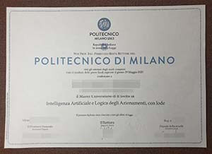 Purchase a fake Polytechnic University of Milan dip
