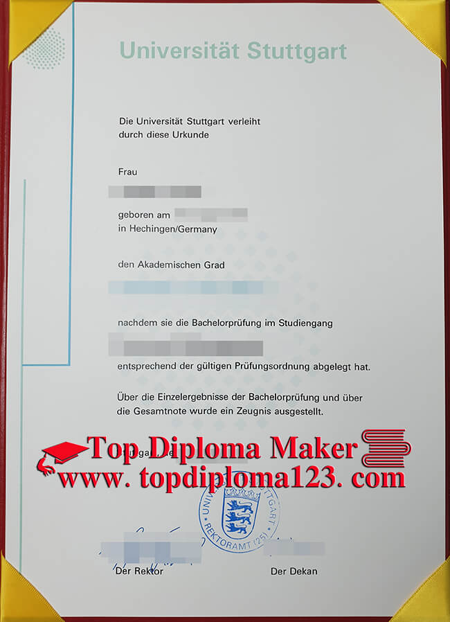 University of Stuttgart diploma