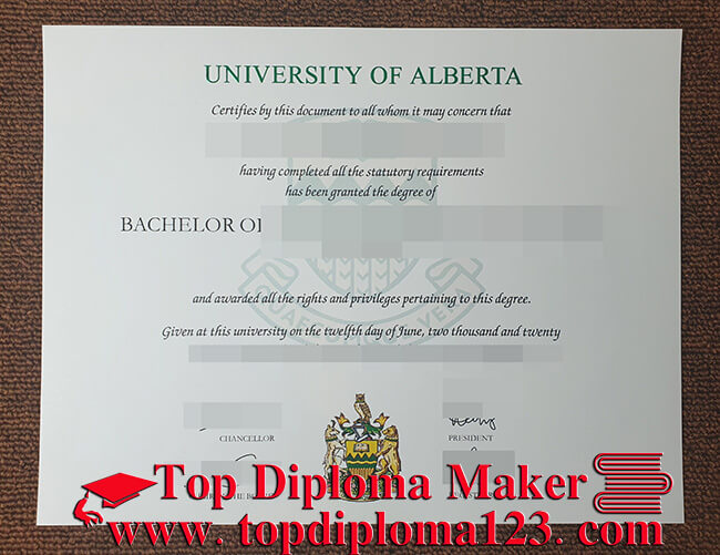 University of Alberta degree, buy fake diploma