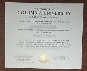 Where to order a fake Columbia University degree?