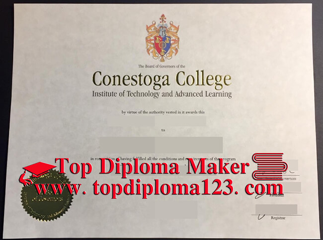 Conestoga College diploma, fake diploma