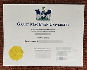 Buying a fake Grant MacEwan University degree certi