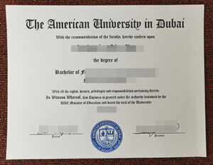 Looking The Best Fake American University In Dubai 