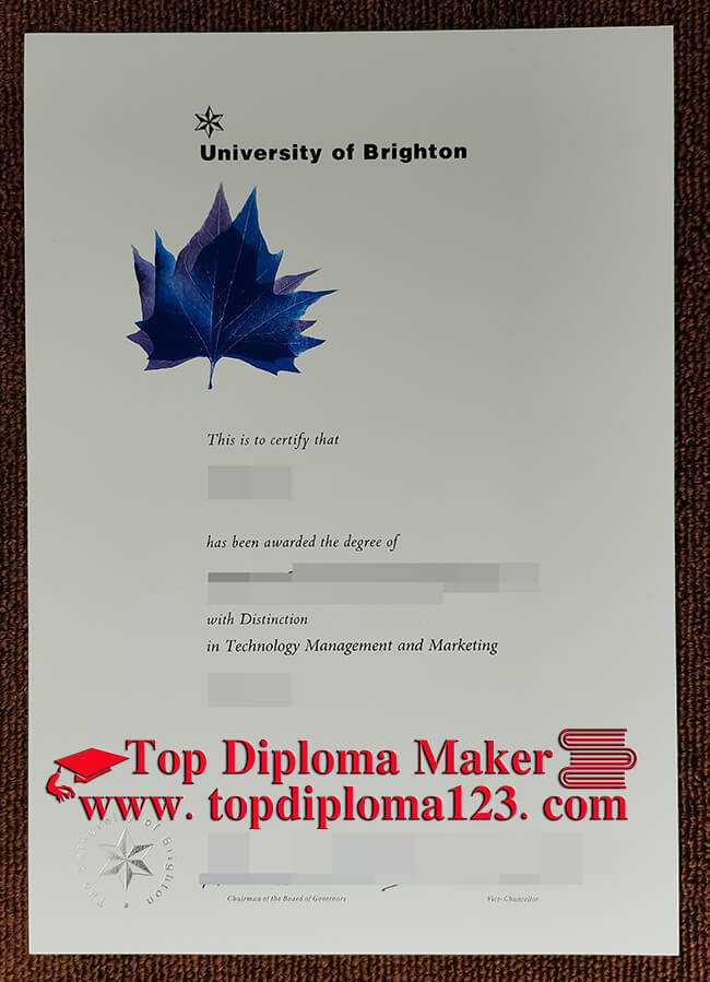 Order a fake University of Brighton degree, buy UK diplomas