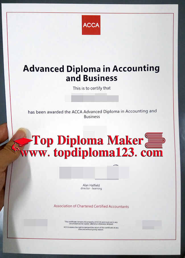 fake ACCA advanced diploma, buy fake ACCA certificate