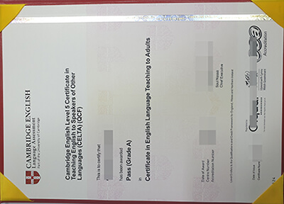 Fake Cambridge English level 5 certificates printab