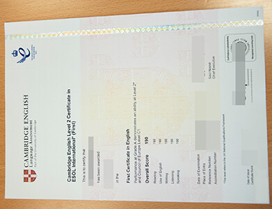 Buy fake Cambridge English level 2 certificate of c