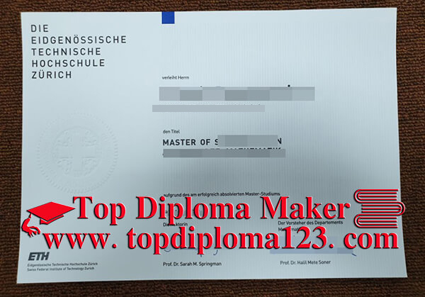 ETH Zurich diploma