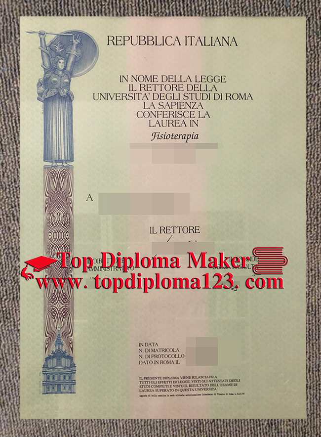 University of Rome diploma