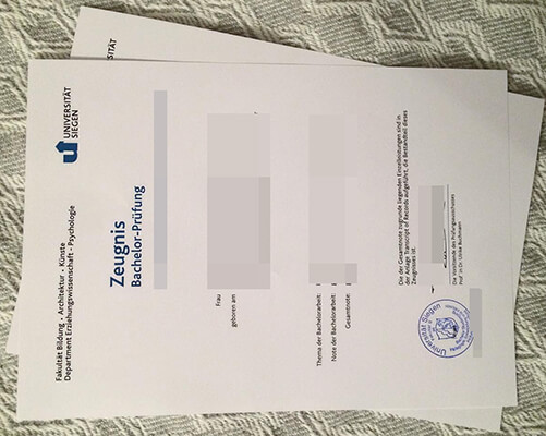 Acquire University of Siegen diploma, buy fake degr