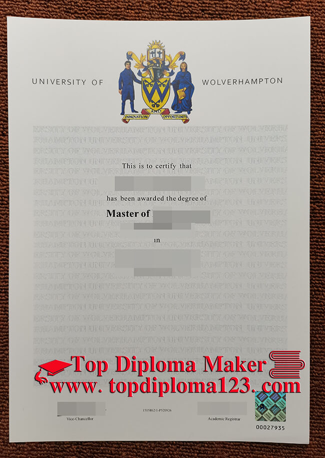 University of Wolverhampton degree