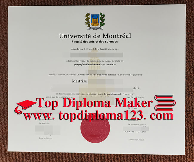 Université de Montréal degree