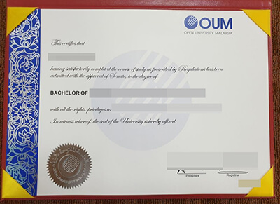 Open University Malaysia fake diploma sample, buy f
