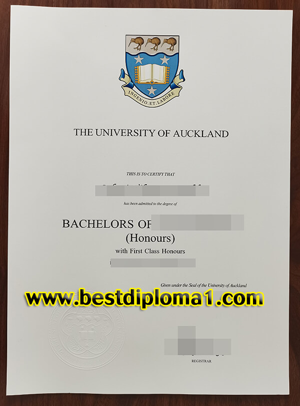 University of Auckland degree