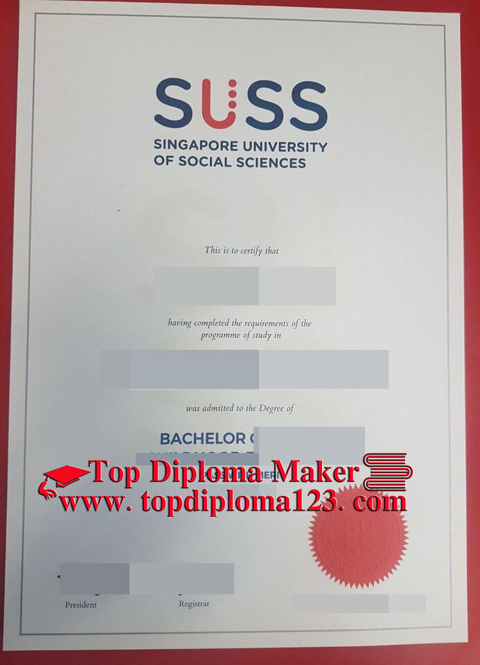 Singapore University of Social Sciences degree