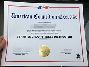 How to get a fake American Council on Exercise (ACE