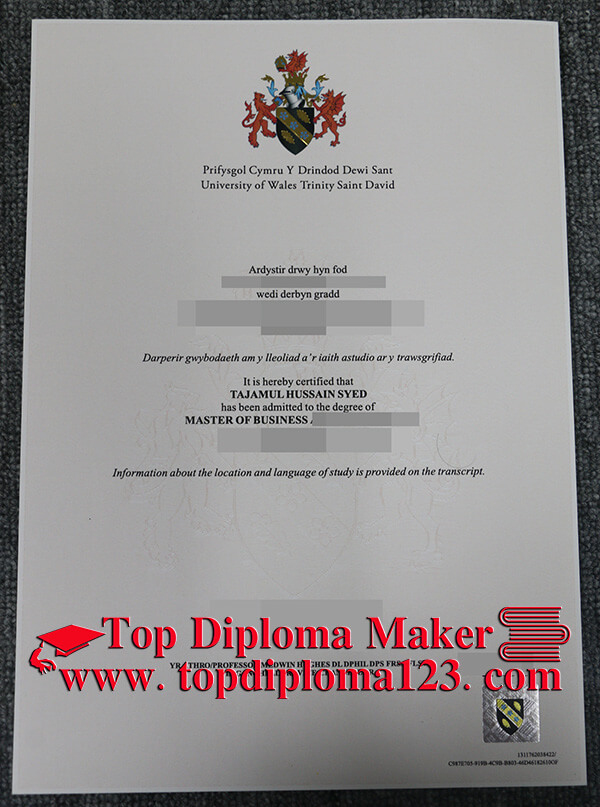 University Of Wales Trinity Saint David diploma degree