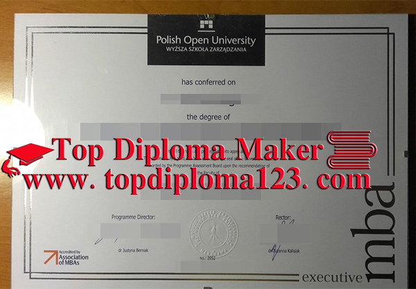 Polish Open University diploma
