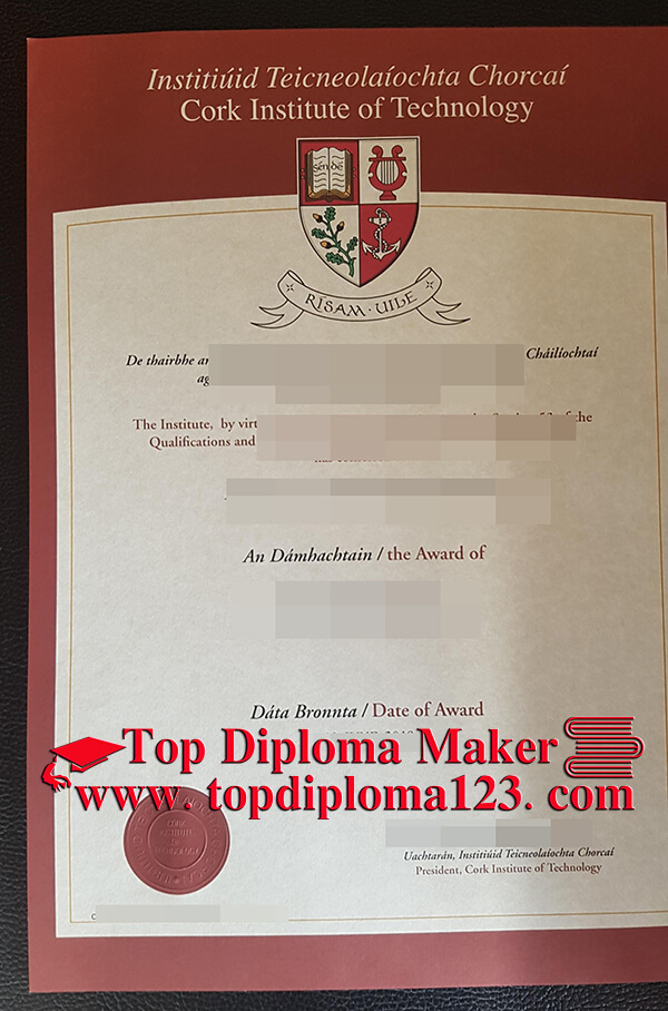 Cork Institute of Technology diploma