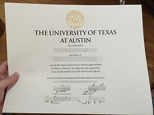Order a fake University of Texas at Austin diploma,