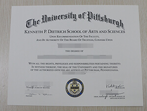 Why buy a fake University of Pittsburgh (Pitt) dipl