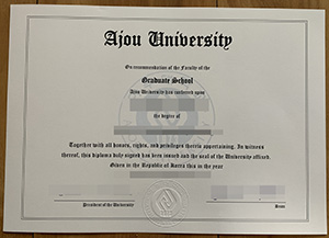 I would like to get a fake Ajou University diploma