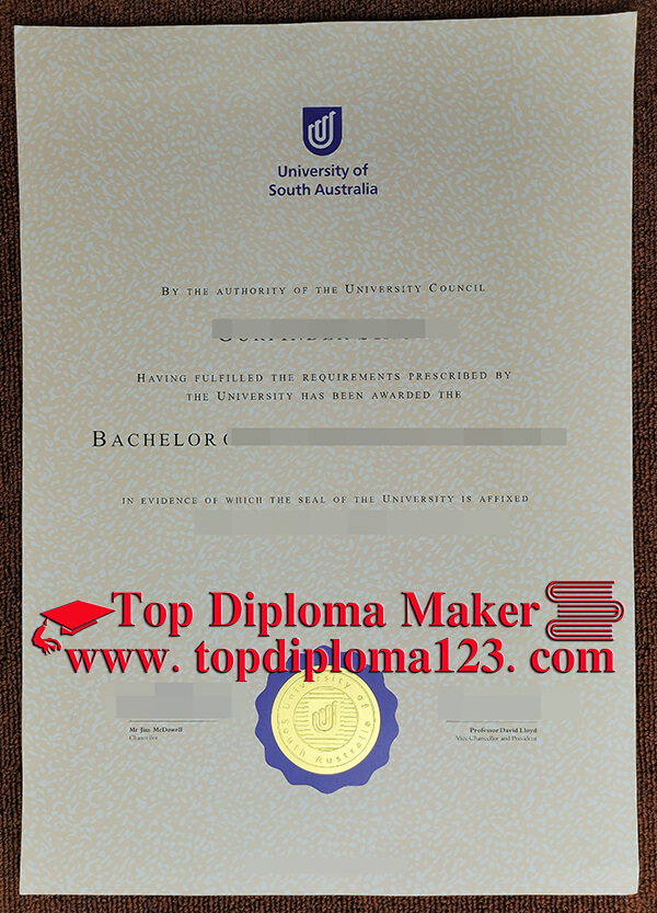 University of South Australia  diploma