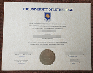 How can I obtain fake University of Lethbridge degr