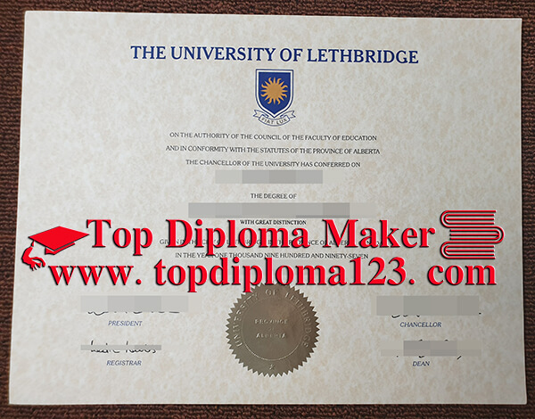 University of Lethbridge degree