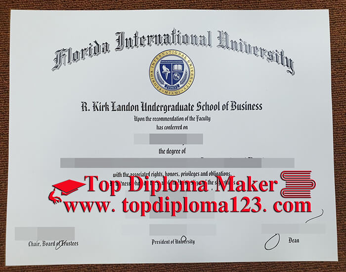  Florida International University diploma