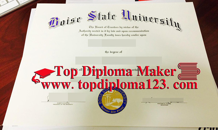 Boise State University (BSU) diploma