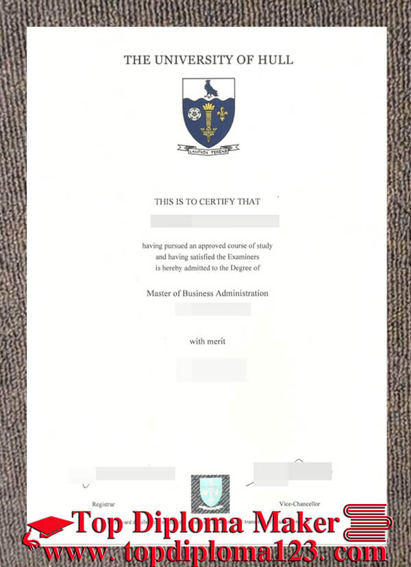 University of Hull diploma