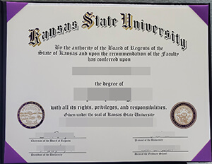 Buy a fake Kansas State University diploma, Order K