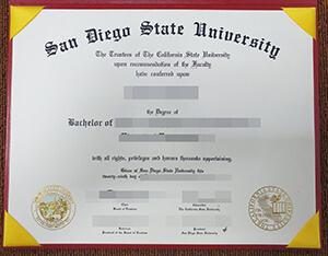 How to get a fake San Diego State University diplom