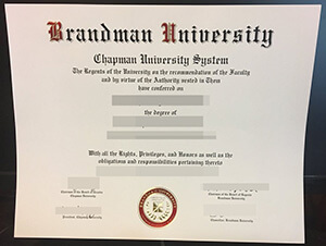 Where can I buy fake Brandman University diploma?