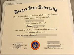 How to buy a fake Morgan State University diploma, 