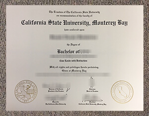 Fake CSUMB diploma sample, Copy a Fake CSUMB Degree