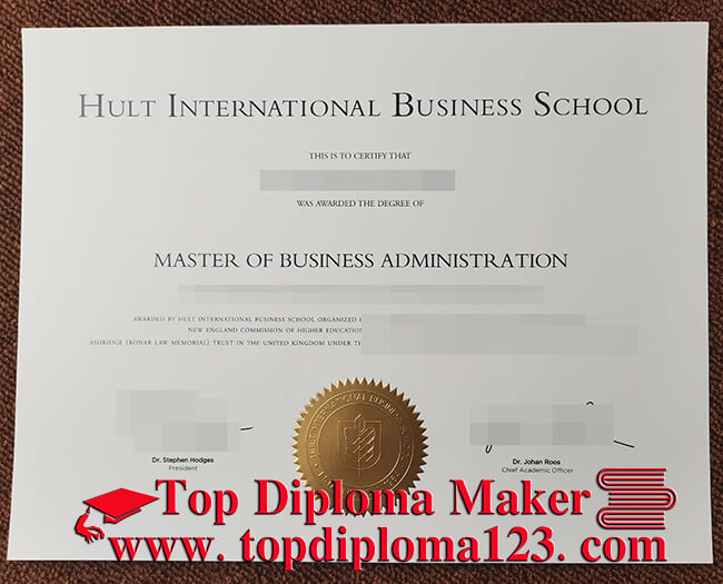 Hult International Business School diploma