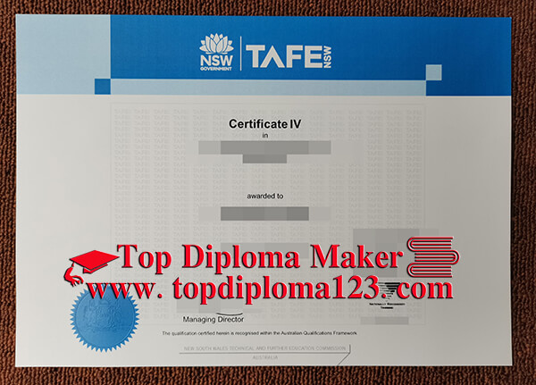  TAFE NSW Certificate