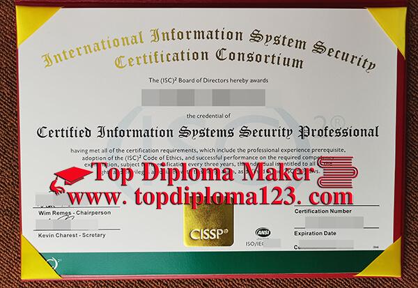 Fake Certified Information Systems Security Professional Certificate，How to buy Fake CISSP Certificate? 