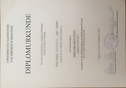 Purchase a fake University of Hanover diploma onlin