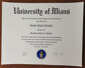 How to buy fake University of Miami diploma and tra