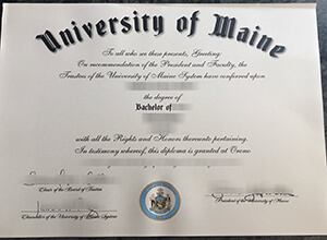 Learn how I made a fake University of Maine diploma