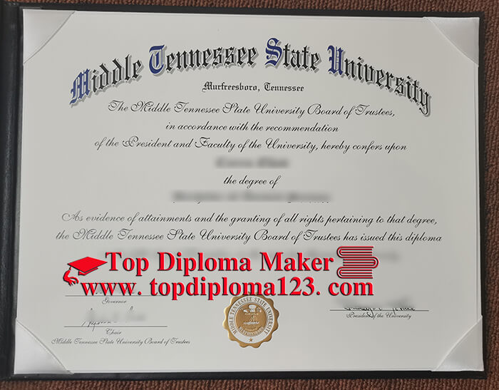 MTSU degree, buy fake diploma online