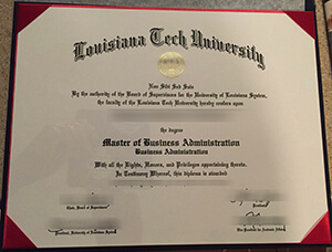 Order a fake Louisiana Tech University diploma, Buy