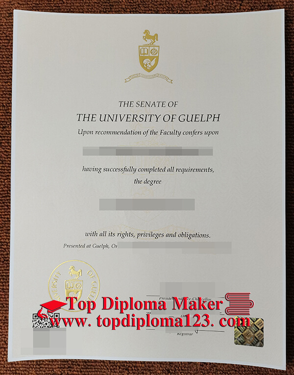  University of Guelph degree for 2021, buy fake degree