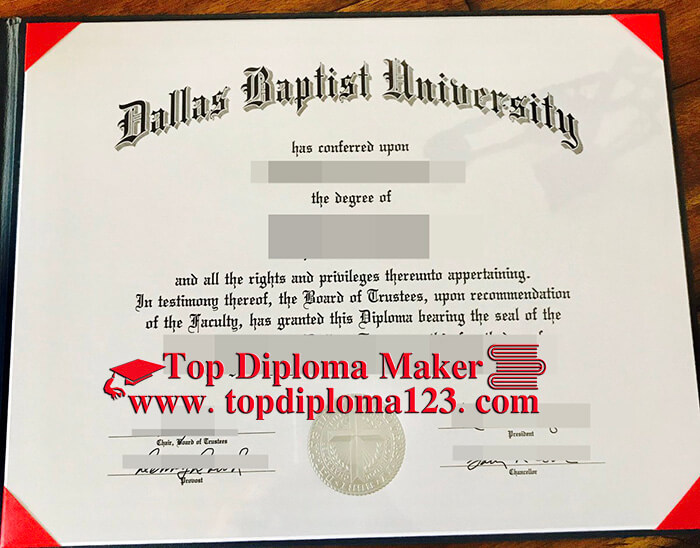 Dallas Baptist University diploma, Buy fake degree