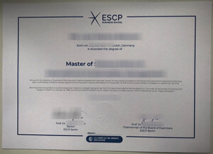 How to get a fake ESCP Business School diploma? 