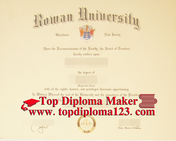 Rowan University diploma
