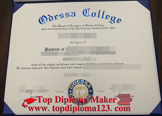Odessa College Diploma